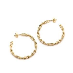 With Love Darling, Mia Hoop Earrings, NWT